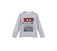 Spider-Man - Maglietta a maniche lunghe da bambino, grigio., 98 cm