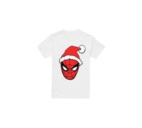 Spider-Man Maglietta Cappello da Babbo Natale Uomo (TV3588)