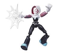 Spider-Man Marvel Bend And Flex, Action Figure di Ghost-Spider, Figura Flessibile di 15 cm, Include Accessorio per la Ragnatela, dai 6 Anni in su