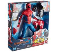 Spider-Man Marvel Far from Home Deluxe 13-inch-Scale Web Gear Action Figure with Sound FX, Suit Upgrades, And Web Blaster Accessory