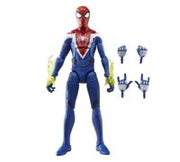 Marvel Hasbro Legends Series, Gamerverse, Miles Morales con tuta migliorata, action figure di Spider-Man