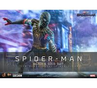 Spider-Man No Way Home 1/6 Black & Gold Suit 30 cm MMS604 Hot Toys