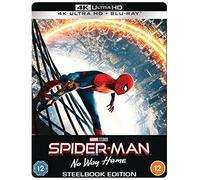 Spider-Man: No Way Home - Amazon Excl. City Steelbook (2 Discs - UHD & BD) [Blu-ray] [2021]