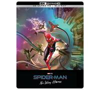 Spider-Man : No Way Home [Édition Limitée Exclusive Amazon.FR boîtier SteelBook Pop Art-4K Ultra HD + Blu-Ray]
