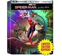 Spider-Man: No Way Home (Limited Edition Steelbook) (4K UHD Blu-ray) Tom Holland