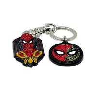 SPIDER-MAN No Way Home Maschera Split Portachiavi & Pin