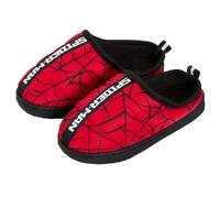 SPIDER-MAN Pantofole da Bambino Scarpe da casa per Bambini Foderate in Pile Trapuntato Marvel