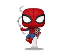 POP Spider-Man with Sandwich The Dog Funko Vinyl Figure #1449 - Entertainment Earth Exclusive