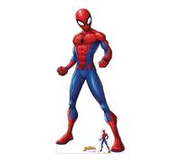 Spider-Man Spiderverse Lifesize Marvel Cartone Ritaglio Con Gratuito Mini Sagoma