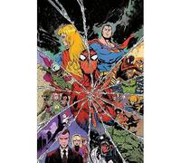 Spider-Man/Superman Variant Cover di Sanford Greene