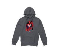 Spider-Man Symbiote Felpa con Cappuccio Uomo (TV4600)