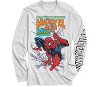 Spider-Man T-Shirt A Maniche Lunghe Marvel 90'S