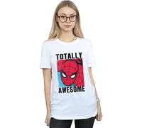 Spider-Man Totally Awesome Maglietta Ampia Donna (BI1296)