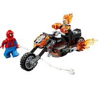 Lego Spider-Man vs. Ghost Rider in motocicletta 76335