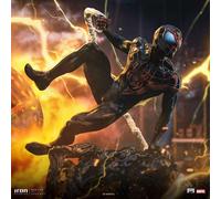 SPIDER-MAN VS VILL MILES MORALES 1/10 ST Statua Iron Studios