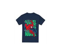 Spider-Man Wall Crawling Maglietta Uomo (TV3968)