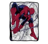 Spider-Man Webslinger Marvel Coperta In Pile Morbida E Leggera