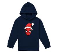 Spider-ManFelpa con Cappuccio Cappello da Babbo Natale Bambini (TV22066)