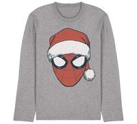 Spider-ManMaglietta Natale Cappello da Babbo NataleErica Manica Lunga (TV26347)