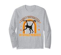 Spider Monkey Amante facilmente distratto da Spider Monkey Maglia a Manica
