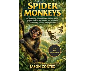 SPIDER MONKEYS: An enchanting journey into the treetops where playful acrobats leap, chatter, and weave tales of friendship, courage, and jungle wonders.