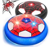 Spider Pallone Calcio Fluttuante 2 Pack con Luci LED - Giocattoli per Bambini 3-12 Anni, Giochi Sportivi Indoor/Outdoor, Regali di compleanno e di Natale per bambini e bambine (RB)