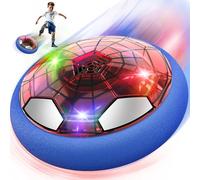 Spider Pallone Calcio Fluttuante, Giochi Bambini 3 4 5 6 7 8 9 10 Anni Maschio Hover Soccer Ball Palla da Calcio Ricaricabile con Luci LED per Casa Gioco Calcio Bimbo Bimbi Regalo Bambino Giocattoli
