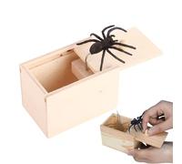 Spider Prank Box - Spider In Box Prank | Spider Prank Toy | Realistic Spider In A Box Prank Soft Rubber Spider Prank Toy Spider Prank Box with Realistic Spider for Kids, Adults & Party