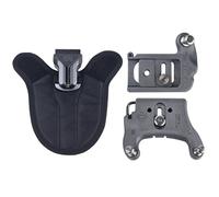 Spider Holster SpiderPro v2 - Kit di aggiornamento per cintura, 1 pad per fotocamera per convertire un sistema singolo Spider v2 in un sistema doppio v2 + 1 piastra per DSLR e 1 per mirrorless