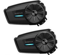 Sena SPIDER ST1 Sistema di comunicazione Mesh, Confezione doppia, Nero, 2022