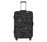 Spider Web - Copribagagli da viaggio per bagagli, elastico, 45-81 cm, colore: nero, Nero , S