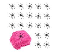 Spider Web Halloween - 5,91 x 3,15 pollici Horror Halloween Cosplay Props | Holiday Decor for Homeowner Decorator Party Gathering Event Home Apartment Office Living Room Bedroom Study Garden Yard