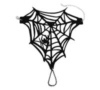 Spider Web Hand Harness - Black 3D Bracelet | Halloween Finger Chain