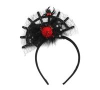 Spider Web Headband - Lightweight Hair Hoop, Spooky Costume Headwear Pack