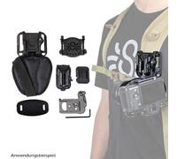 Spider X Kit Backpacker Fondina adattatore per zaino e piastra per fotocamera