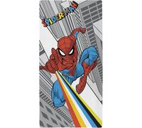 Spiderman 100% Cotone Microfibra Spiaggia Asciugamano 140cm X 70cm