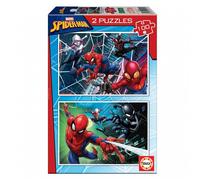 Marvel Spiderman Puzzle 2x100 Pezzi Educa Borras