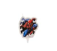 Spiderman 346187 - Candela FIGURINE 2D, in cera, multicolore, 5 x 2 x 8 cm