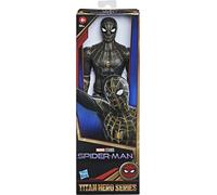 Marvel SPIDERMAN con Armatura Nera Pers. 30cm Serie Titan Hero - Hasbro F2438
