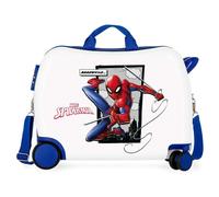 Marvel Spiderman Action Ride-On Suitcase 2 Multi-Direction Spinner Wheels