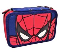 Spiderman Astuccio Completo 3 Zip con Penna Frixon