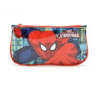 Spiderman Astuccio in Tela Piatta, Multicolore, 22 x 12 cm