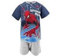 Spiderman Bambino Pigiama Corto (Blu Navy,3 Anni)