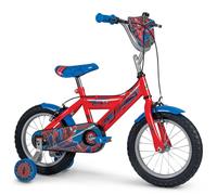 Spiderman Bicicletta a sfera per Bambini 14 pollici - Bici con Ruote Stabiliz...