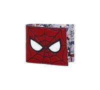 Spiderman Chibi-Portafoglio da Uomo, Rosso, 12 x 12 cm