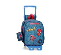 Spiderman Denim Zaino Adap. con Trolley 25 cm.
