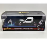 Spiderman Fantasma Ragno Figura 1990 Mazda Miata 1:3 2 Scala Jada 33662