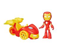 Disney Spidey And His Amazing Friends Iron Man Figure Rosso Bambini