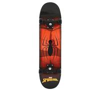 Spiderman Kids - Skateboard per principianti con licenza ufficiale, resistente tavola a 7 strati, ruote in PVC liscio, offre una maggiore stabilità, equilibrio e sviluppo della coordinazione, età 5+