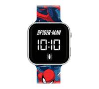 Spiderman, orologio con display a LED e cinturino in silicone per bambini